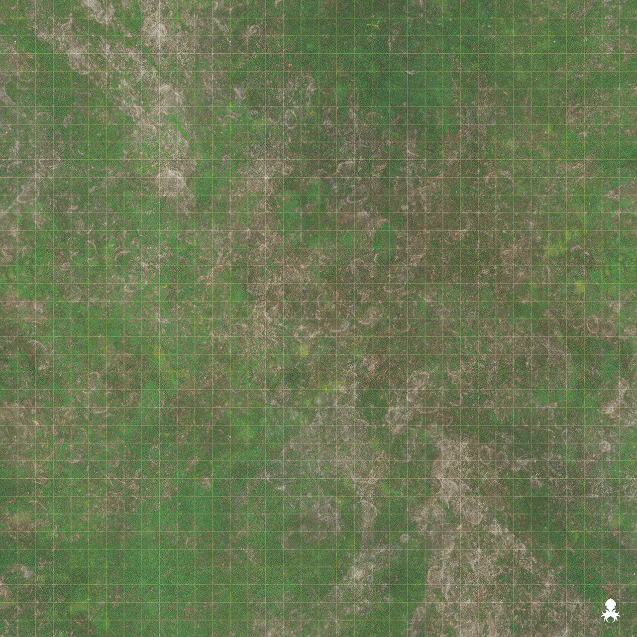 Kraken Dice RPG Encounter Map Quick Mat- Grassland 36"x36"